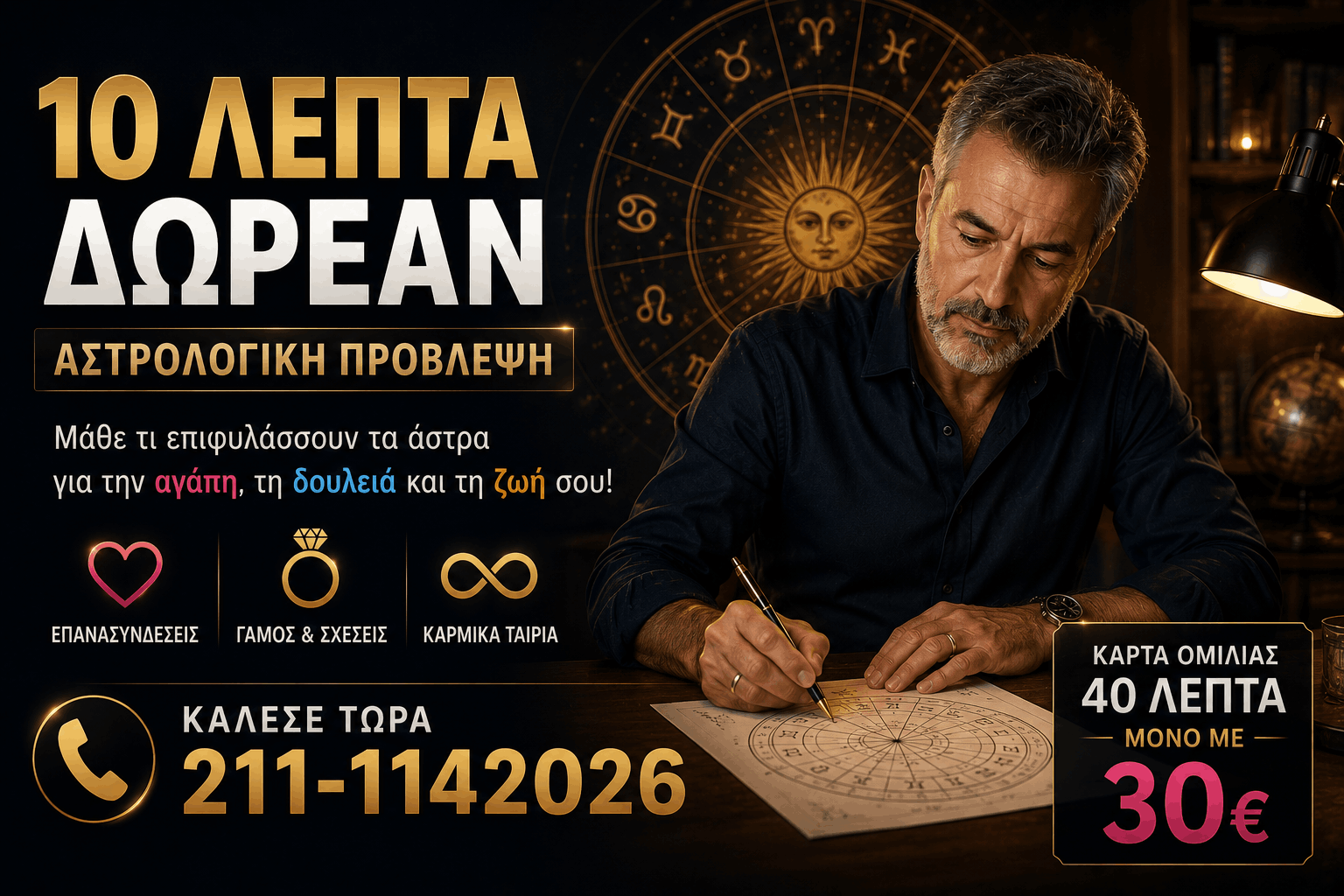 Δωρεάν Αστρολογική Πρόβλεψη